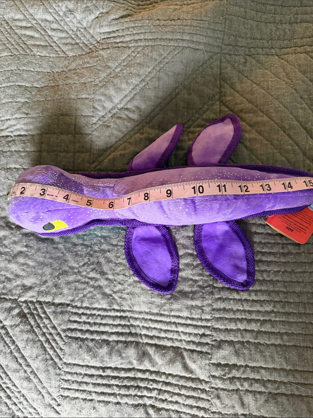NWT Bark Percy Plesiosaurus Squeaky and Crinkle Dog Toy - Picture 8 of 9